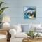Stupell Industries Seaside Town's Beach View Floating Frame, design by LSR Creative Studio